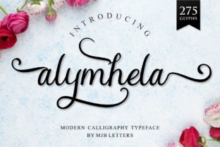 Alymhela: The Modern Typeface for Elegant and Luxurious Design
