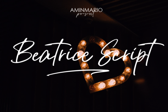 Beatrice Script: Where Digital Precision Meets the Warmth of Handwriting