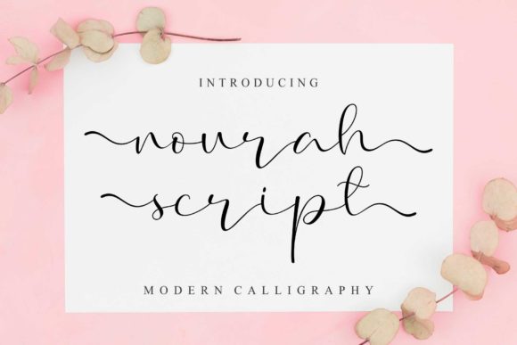 Discovering Nourah Script: The Handwritten Font That Brings Designs to Life