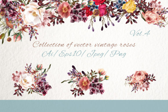 Exquisite Watercolor Bouquets for Design