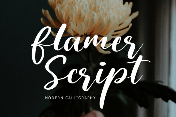 Flamer Script: Mastering the Art of Contrast in Modern Calligraphy