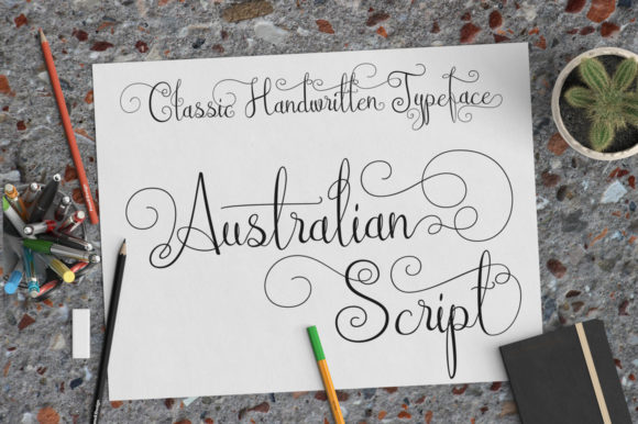 Is Australian Script the Right Handwritten Font for Your Project?
