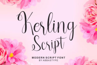 Kerling Script: The Sweet Hand-Lettered Font That Brings Playful Warmth to Every Design Project