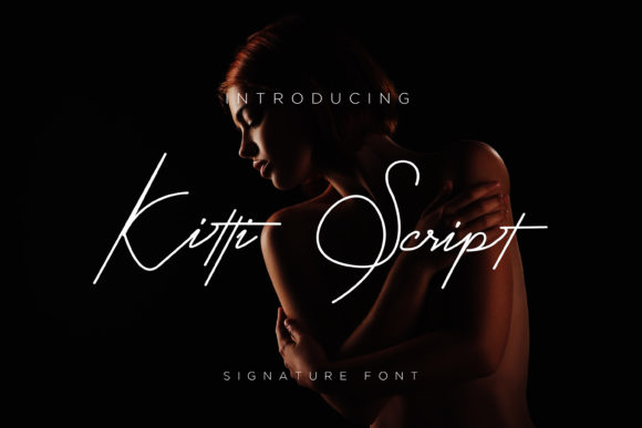 Kitti Script: The Cute Signature Font for Modern Brands