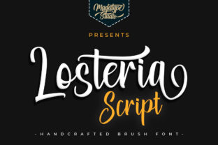 Losteria Script Font for Designers