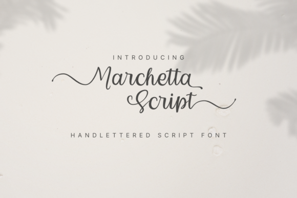 Marchetta Script: Where Elegance Meets Handwritten Warmth