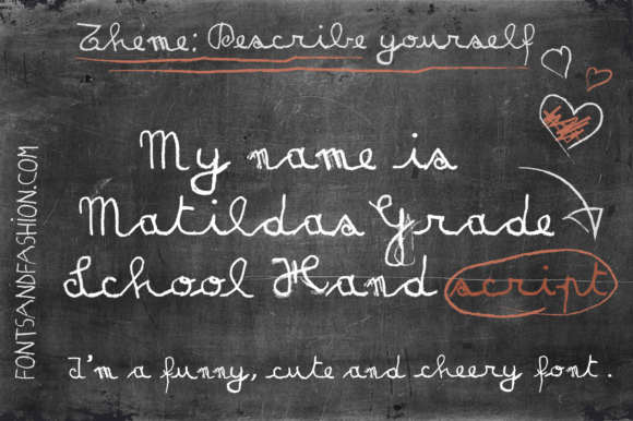 Matilda s Grade School Hand Script: Strategic Choices for a Childlike Typeface in Professional Work