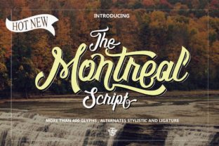 Montreal Script: A Nostalgic, Sophisticated Typeface with Cool Vibes