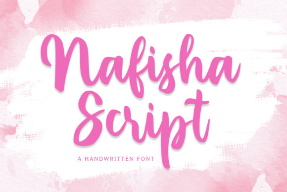 Nafisha Script: Evaluating the Flowing Handwritten Font for Your Designs