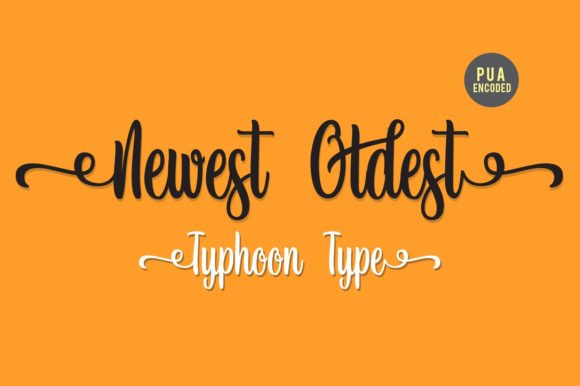 Newest Oldest: A Typeface for Bold, Creative Statements