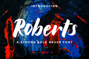 Roberts and Roberts: A Bold Brush Script That Speaks Your Truth