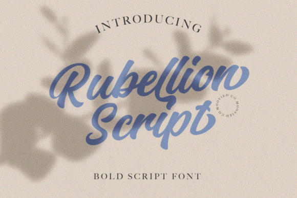 Rubelion Script: A Fresh Take on Timeless Calligraphy