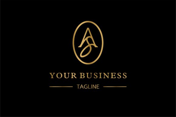 The Art of the AS Monogram: Elevating Brands with a Luxurious Combination