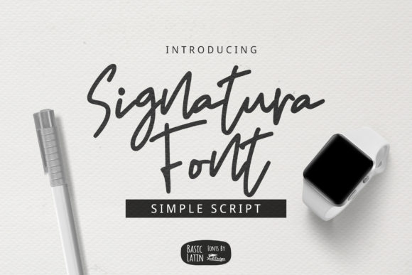 The Artistry of Signatura Script: Elevating Design with Handwritten Elegance