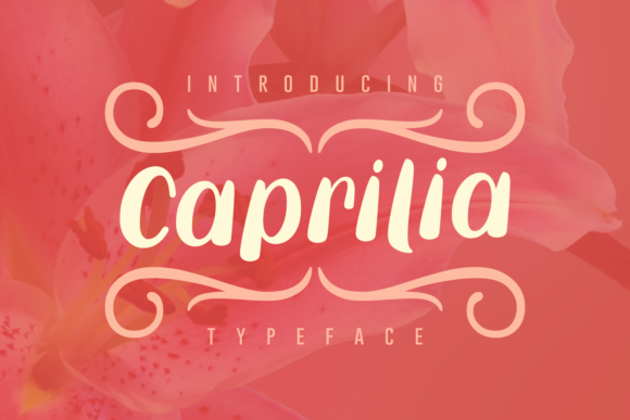 The Authentic Charm of Caprilia: A Natural Handwritten Typeface