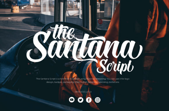 The Santana Script: Elegance Meets Modern Handwriting