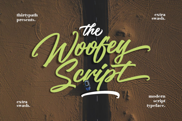 The Woofey Script: Elegant Handwriting for Every Project